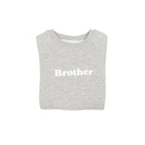 Bob & Blossom - Sweatshirt "Brother" grau
