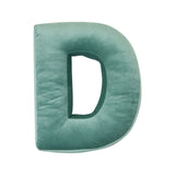 Bettys Home - Samt - Buchstabenkissen Mint A-Z