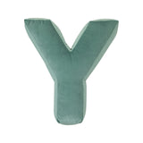 Bettys Home - Samt - Buchstabenkissen Mint A-Z