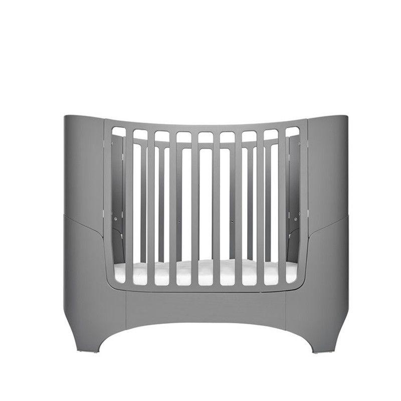 Leander - Babybett mit Juniorkit - grau