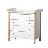 Oliver Furniture - Wickelkommode Wood - 4 Schubladen
