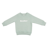 Bob & Blossom - Sweatshirt "Brother" sage