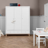 Oliver furniture Wood - Kleiderschrank 3-türig - Eiche